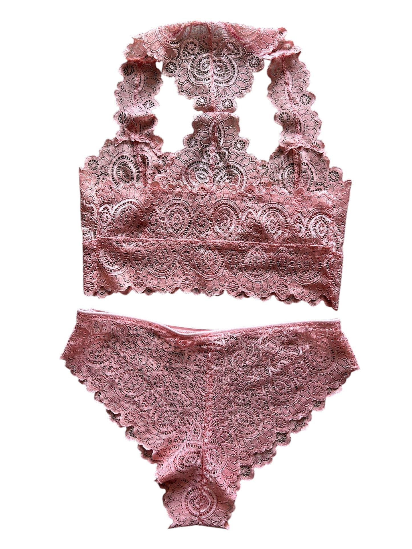 Pink Dream Lace Set