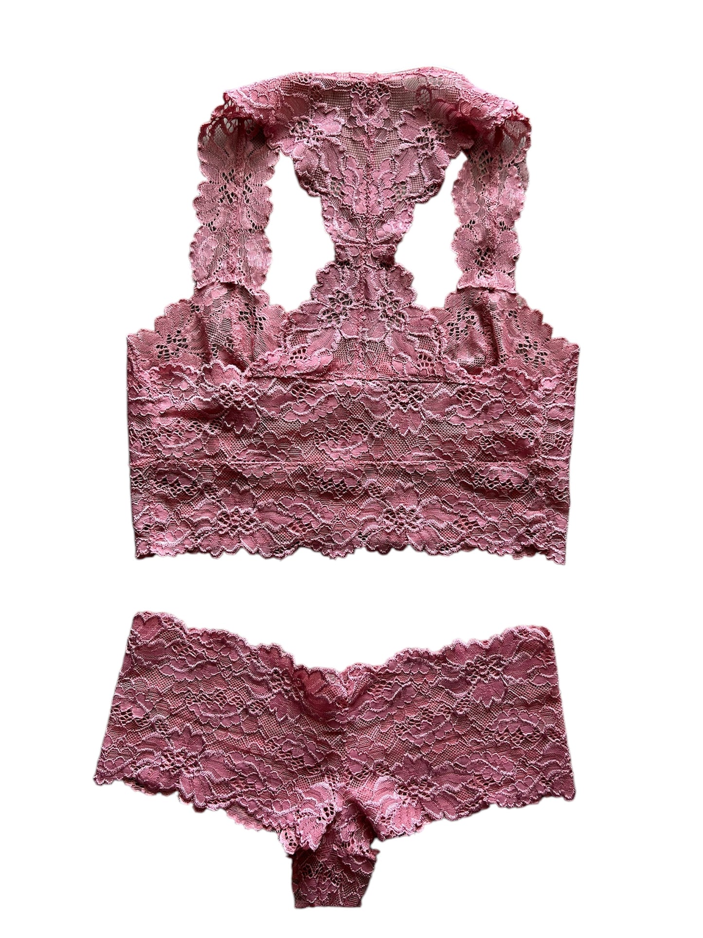 Blush Desire Lace Set
